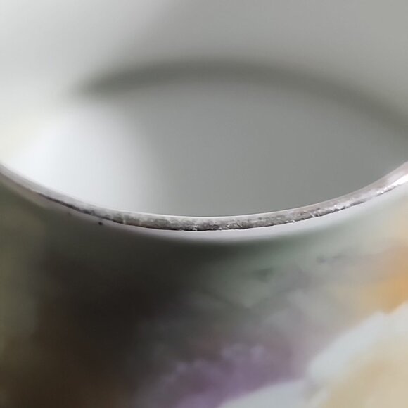 Z S & Co Bavaria Porcelain Sugar Bowl & Creamer Set Signed - Picture 9 of 14